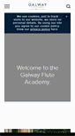 Mobile Screenshot of galwayfluteacademy.com